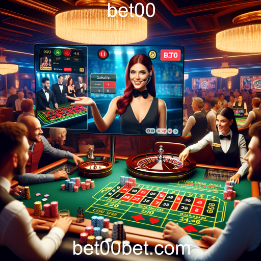 Experiência Imersiva no Cassino ao Vivo do Bet00
